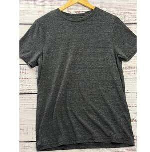 Urban Pipeline Mens Ultimate Tee M Charcoal Gray Pinstripe Soft Crew Neck Shirt
